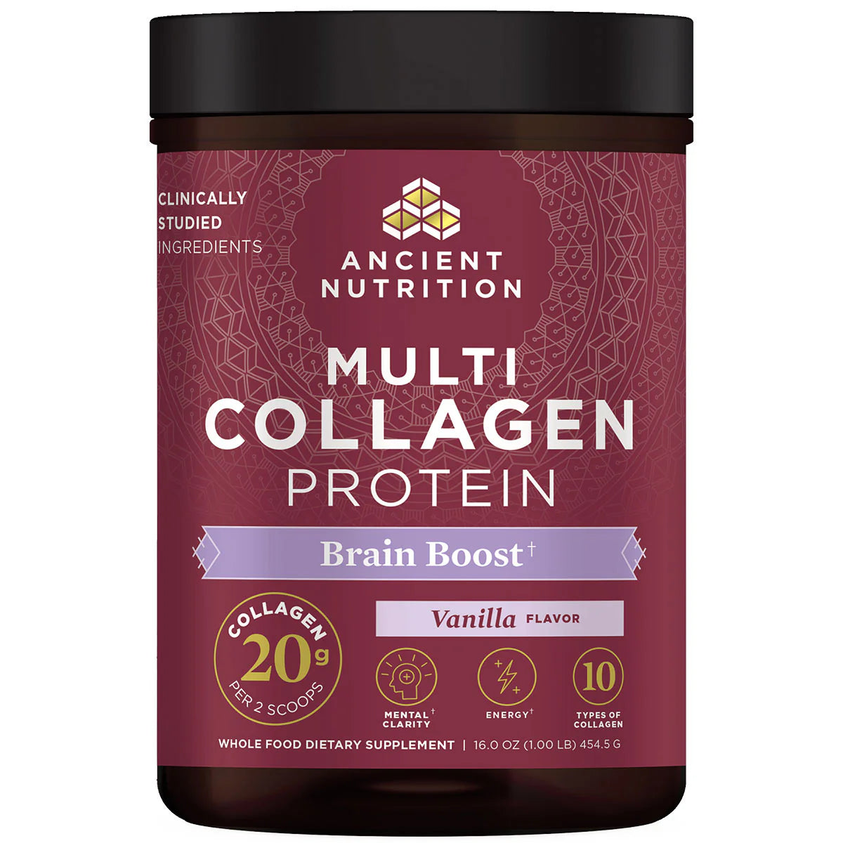 Vanilla Multi Collagen Protein Powder 16 oz Q569