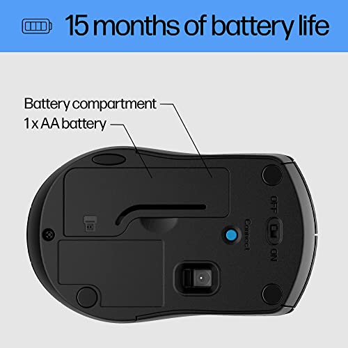 Black Wireless Mouse N31185