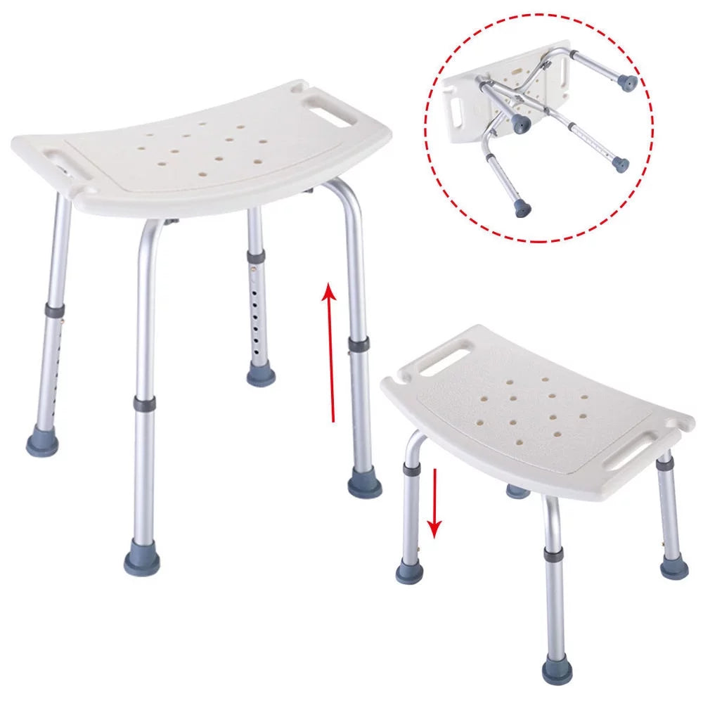 Adjustable Bath Shower Seat Chair Bench Stool R569