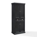 Distressed White Pantry X372