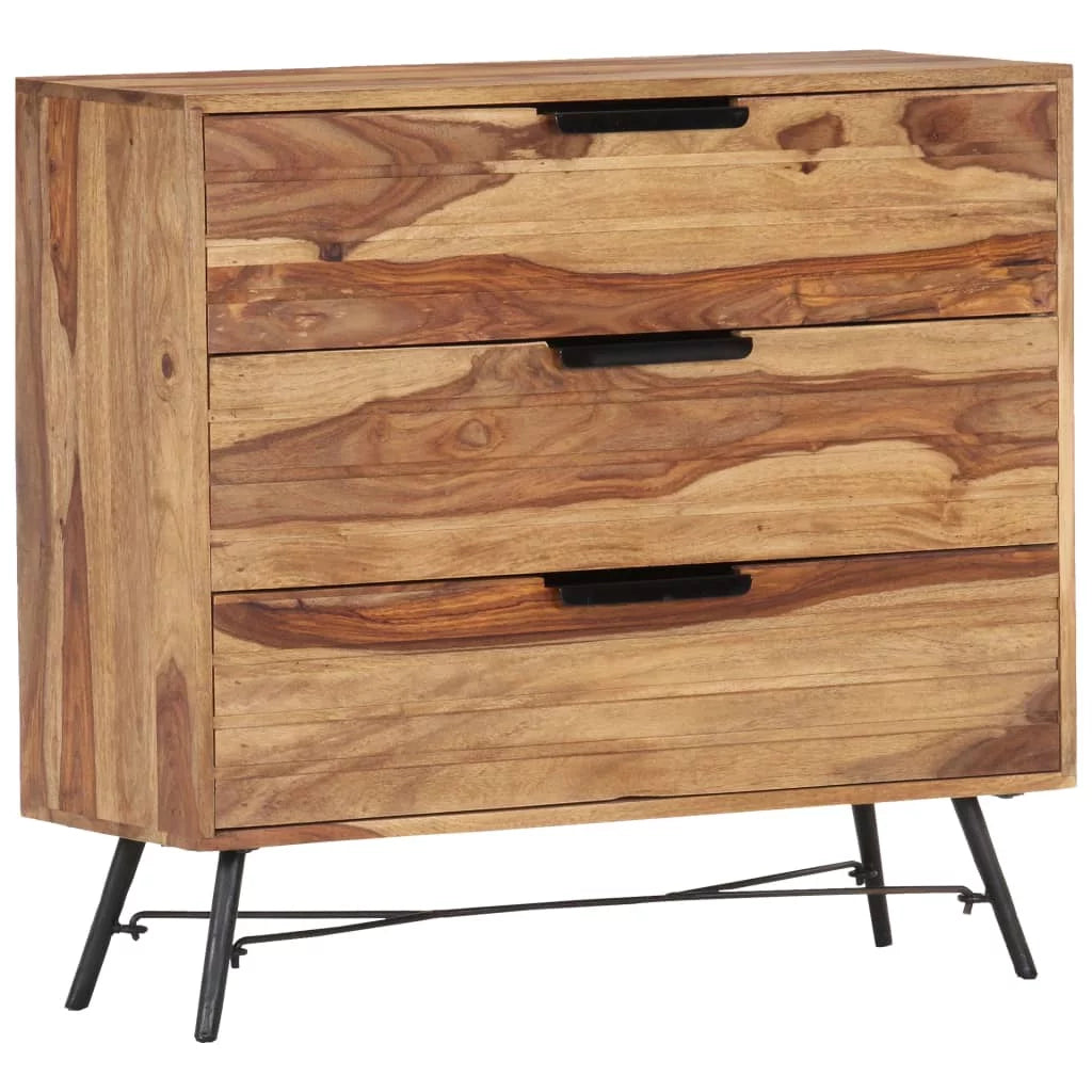 Solid Sheesham Wood Sideboard L156