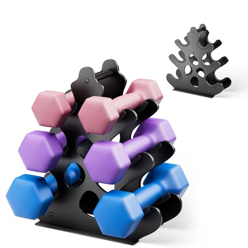 Compact Dumbbell Rack Stand with Anti-Slip Pads U3805