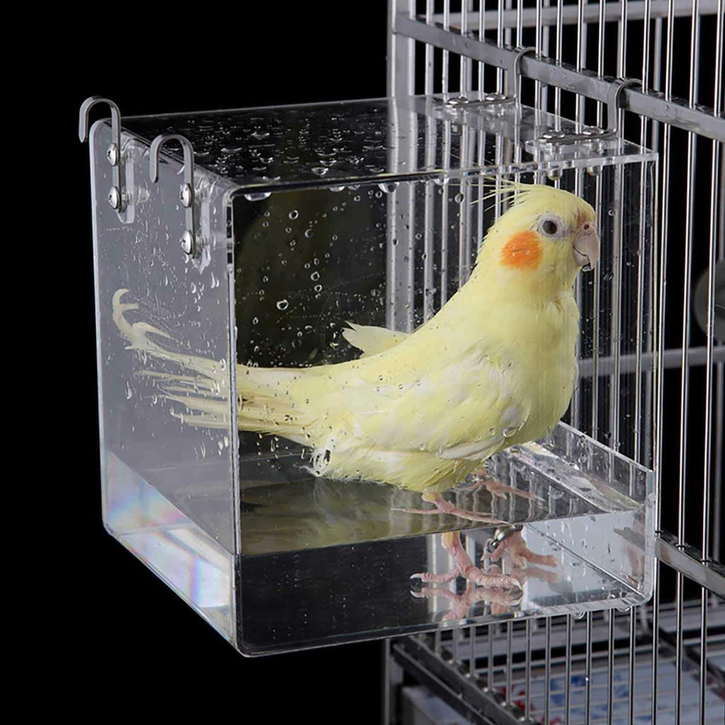 Bird Bath Cage Cleaning Pet Supplies X439