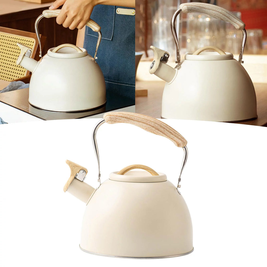 Beige 3L Whistling Kettle I990434