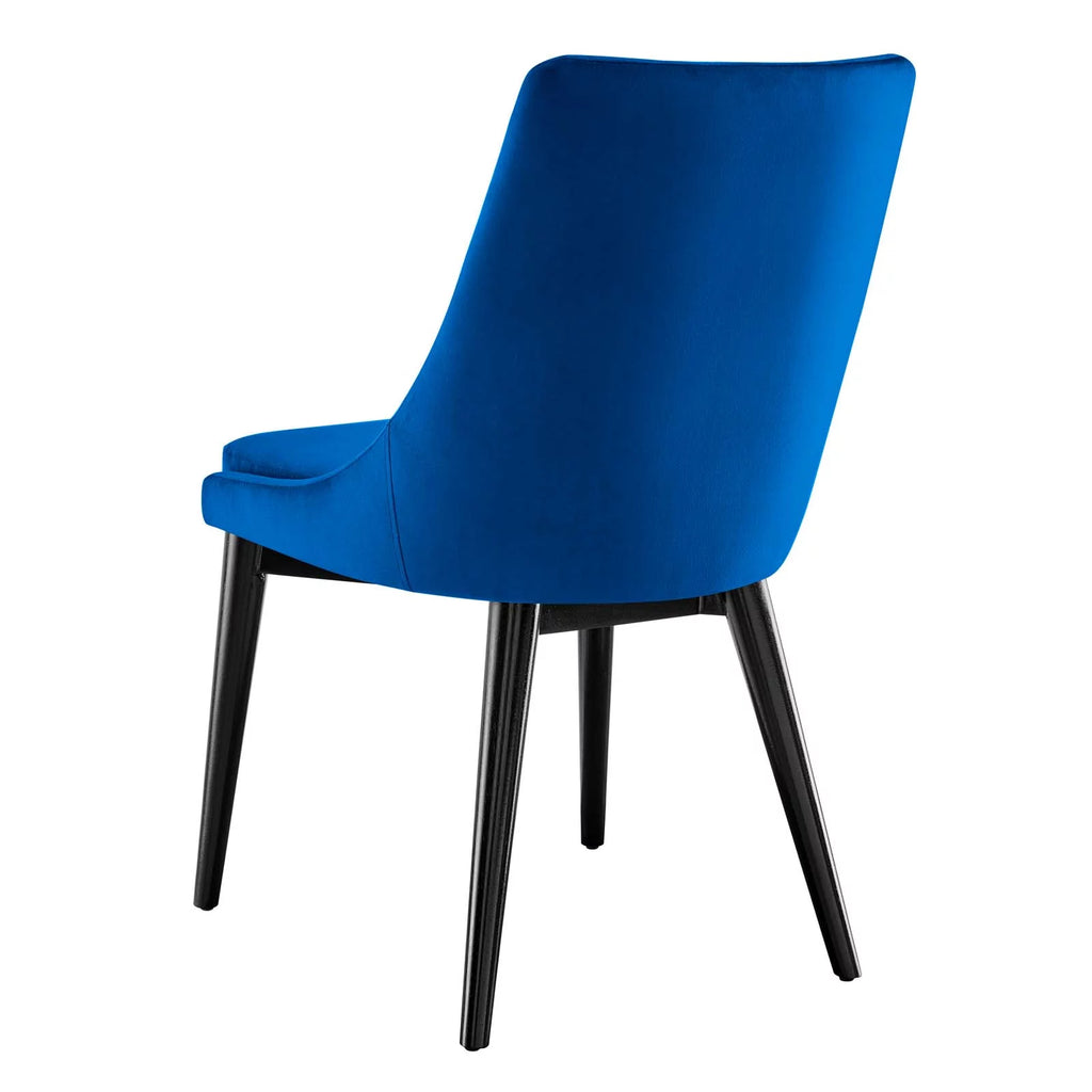 Blue Velvet Dining Chair D60087
