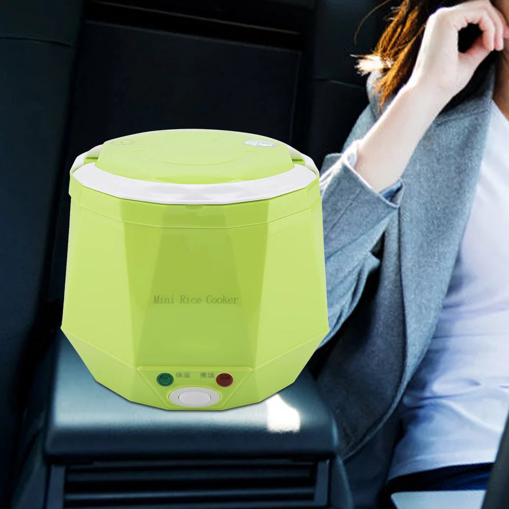 12V 100W 1.3 L Electric Portable Rice Cooker Food Steamer R4923