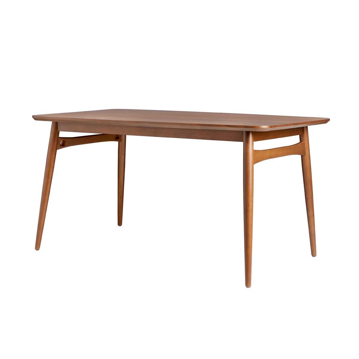 59" Mid-Century Wood Tapered Leg Dining Table K428110