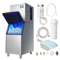 Commercial Ice Maker with 330.7LBS Storage Bin X66622