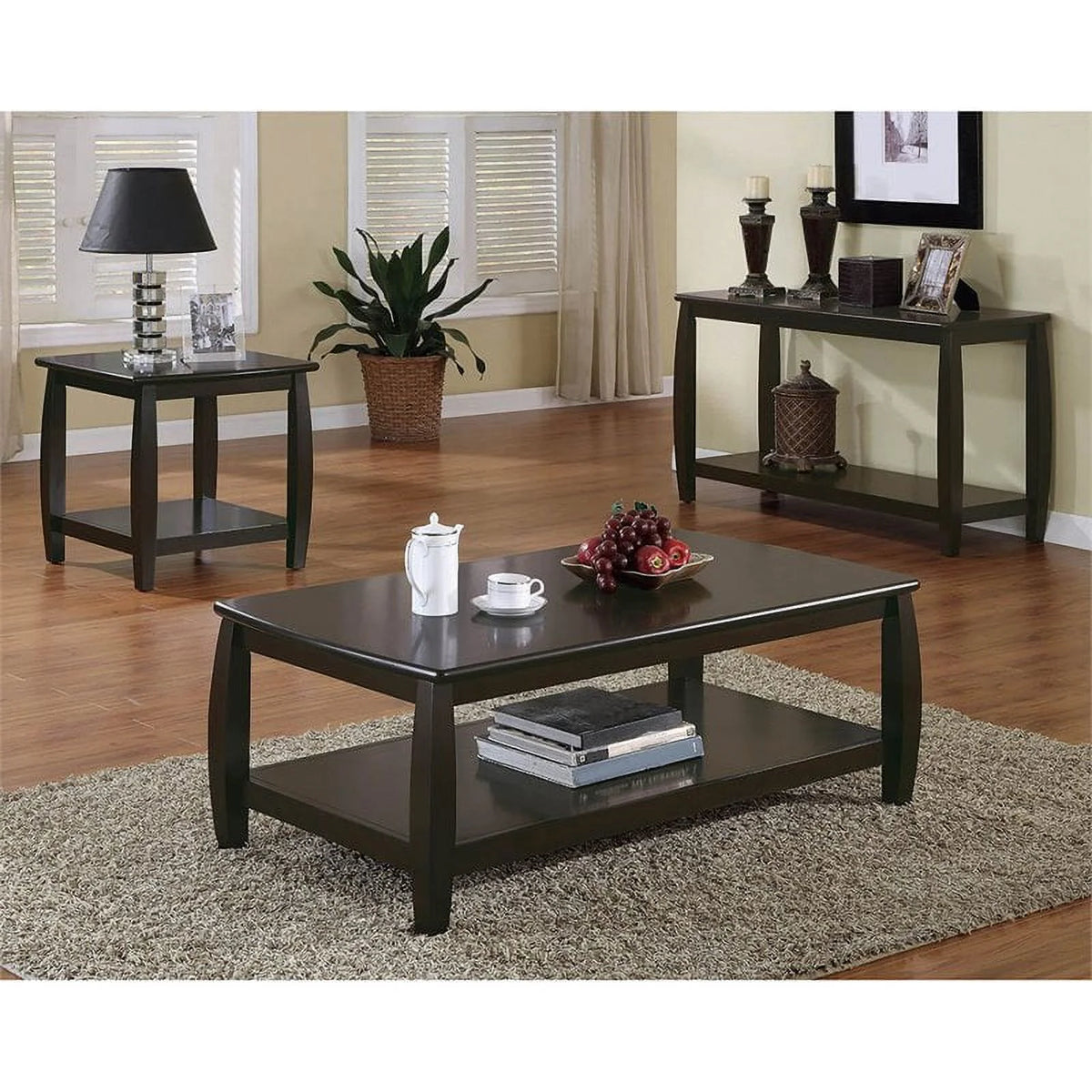 Casual Coffee Table in Cappuccino H21482