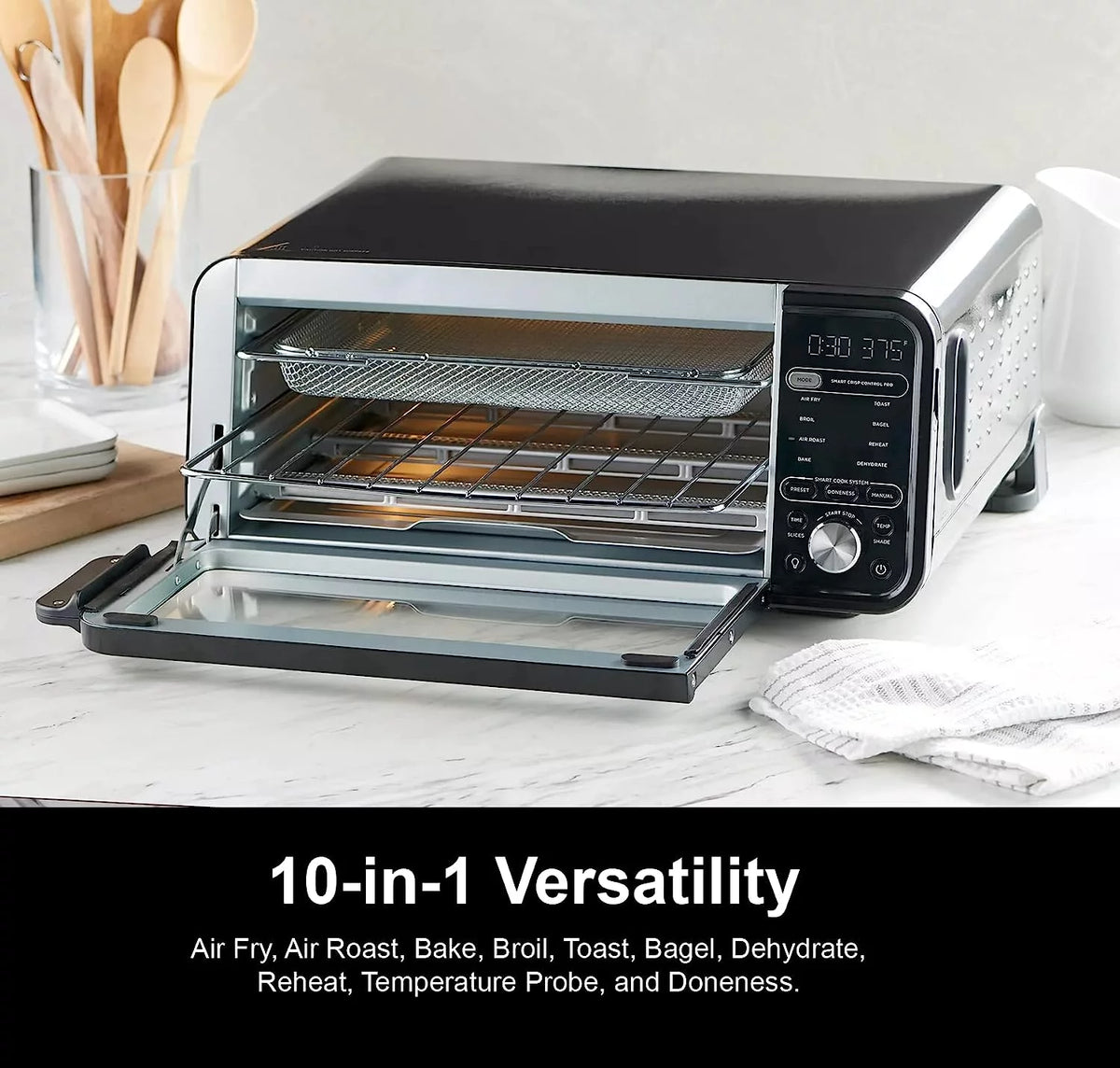 Digital Air Fry 10-in-1 Smart Oven Stainless Steel L44081