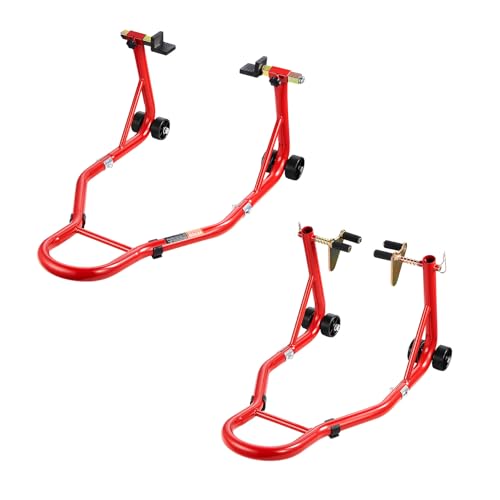 850lbs Motorcycle Stand Lift Front Rear Combo P17596