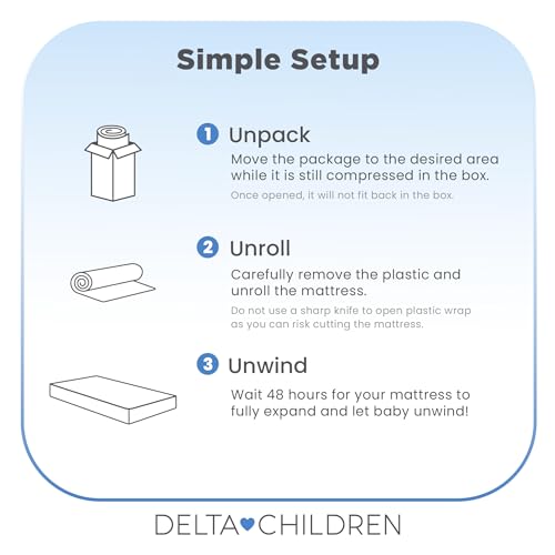 Dual Sided Crib and Toddler Mattress S75301
