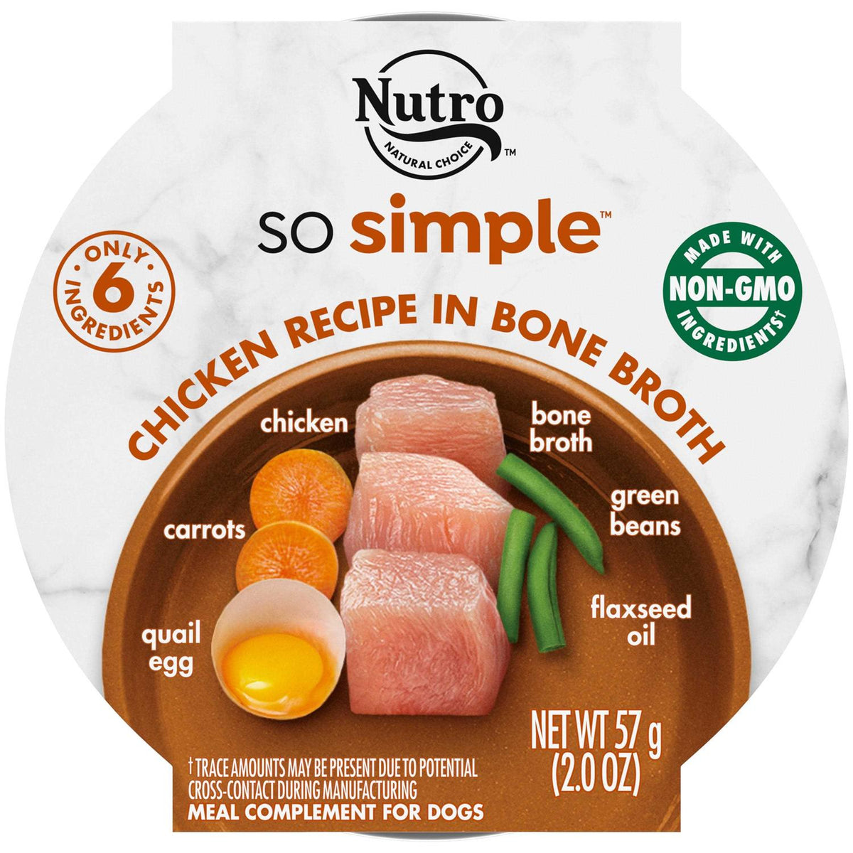 Chicken & Duck Recipe Wet Dog Food in Bone Broth S19707
