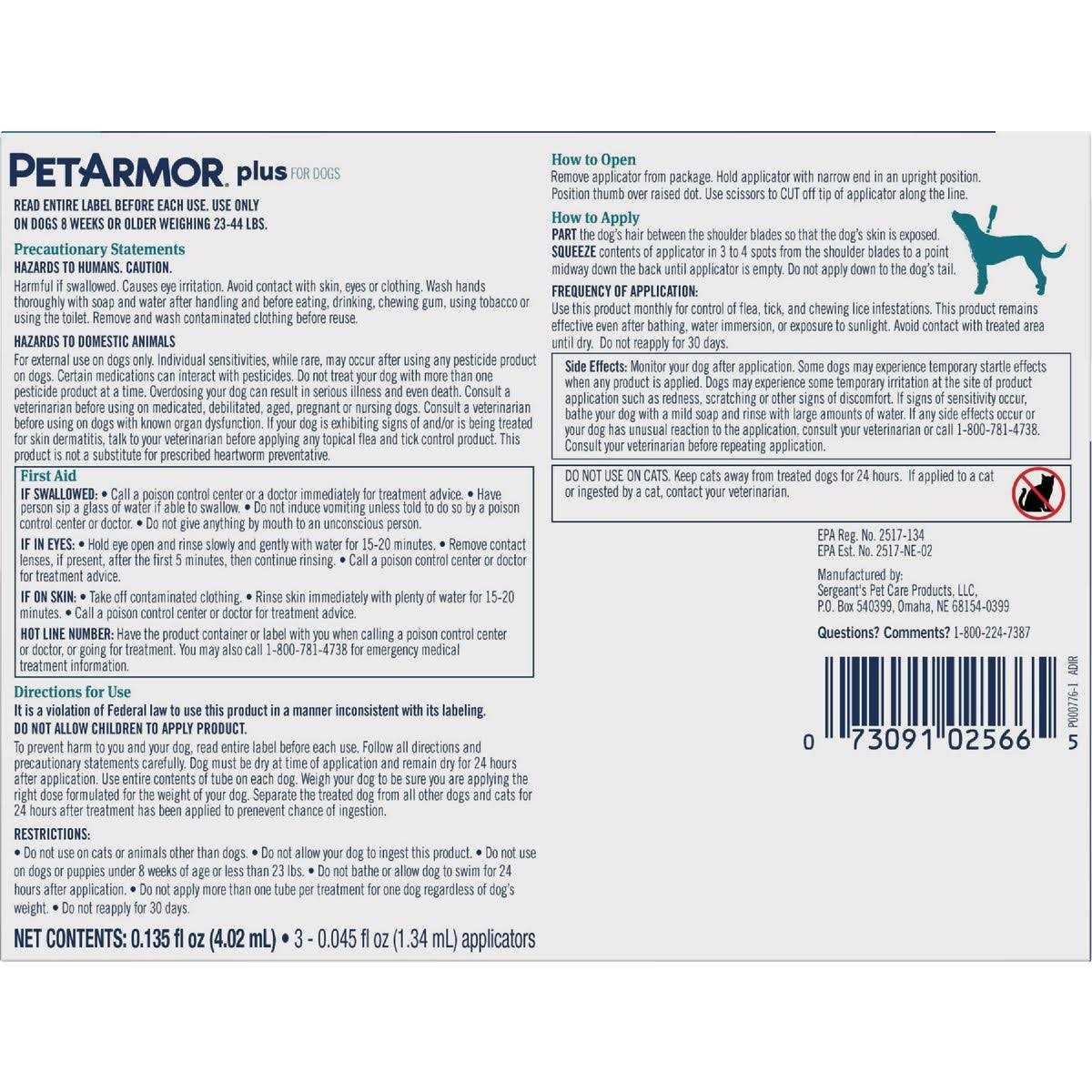 Flea Tick Treatment for Dogs S5306