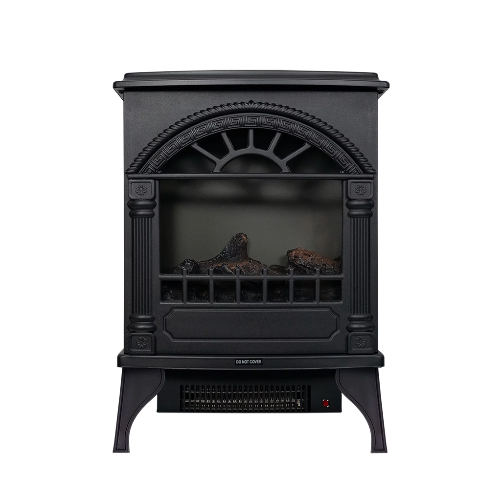 16" Freestanding Electric Fireplace Stove Heater U32045