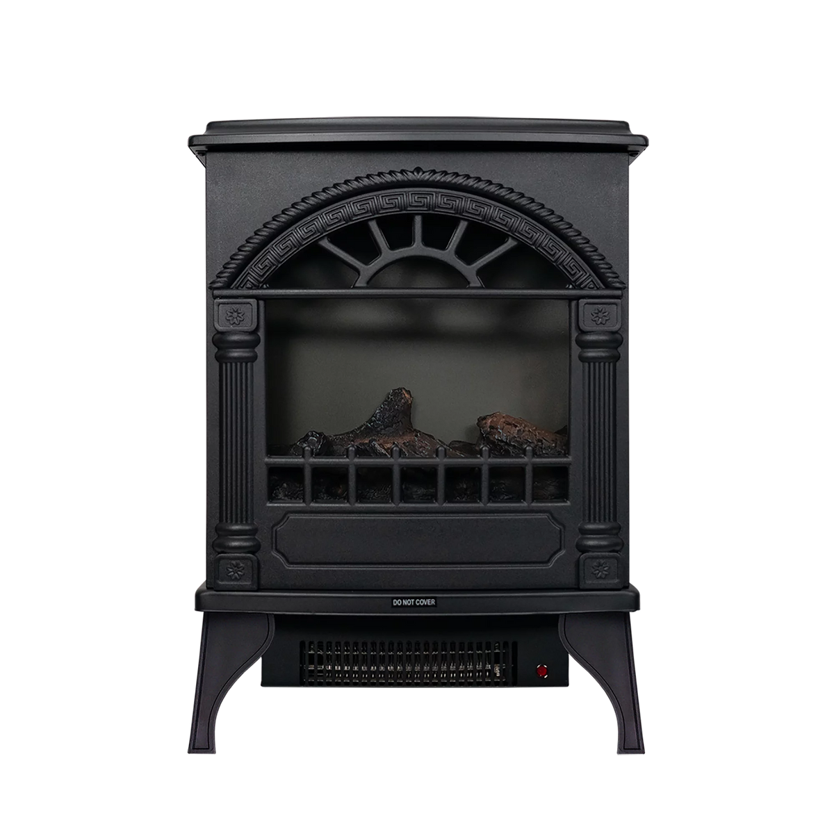 16" Freestanding Electric Fireplace Stove Heater U32045