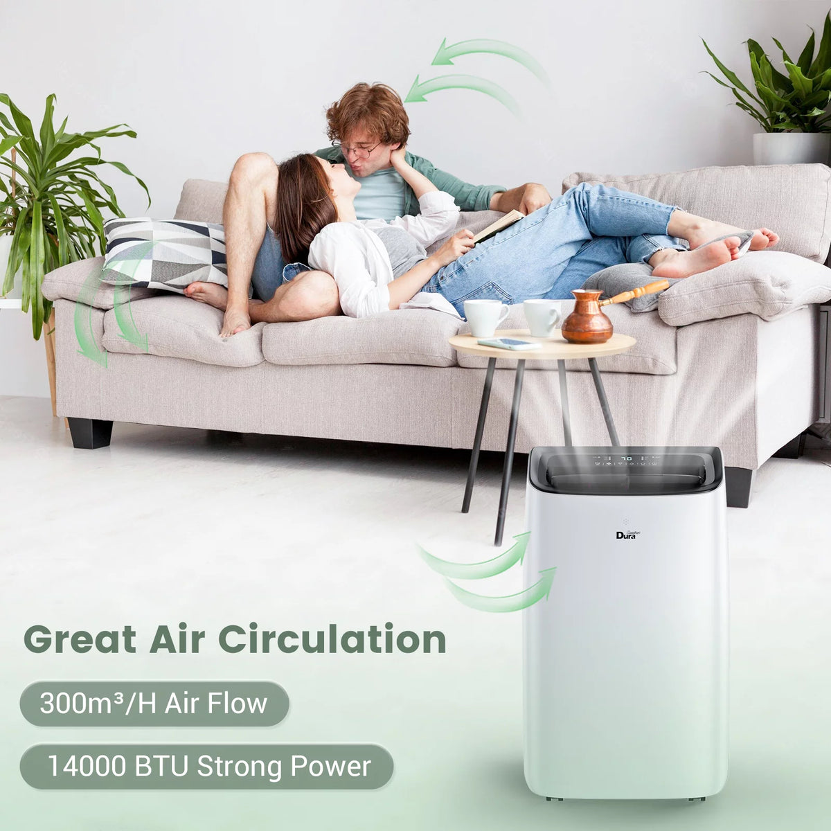 10200 BTU Portable Air Conditioner with Dehumidifier A9785