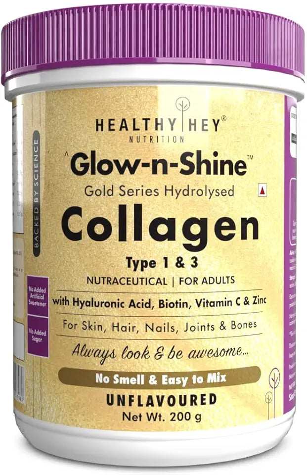 Hydrolysed Collagen Powder 200g with Hyaluronic Acid, Biotin and Vitamin C T573
