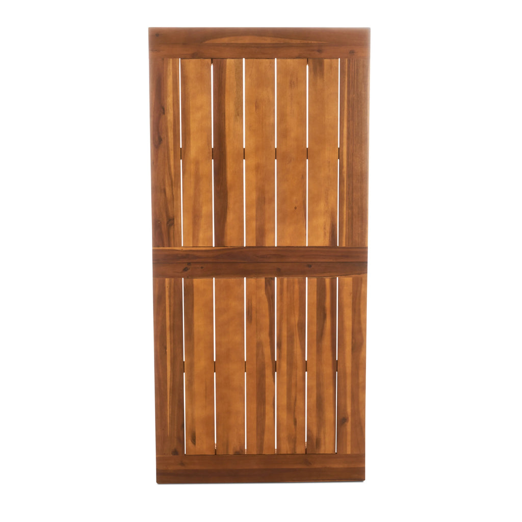 Acacia Wood 7 Piece Dining Set F5197