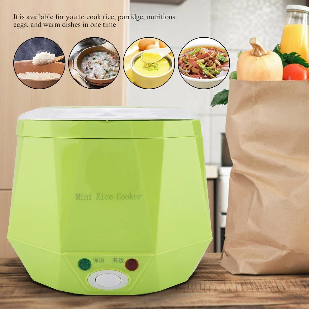 12V 100W 1.3 L Electric Portable Rice Cooker Food Steamer R4923