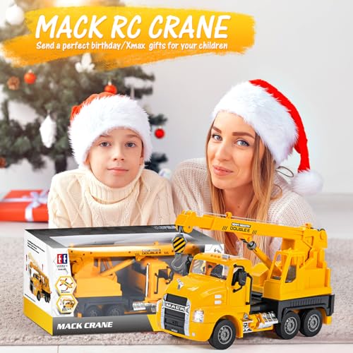Remote Control Dump Truck Toy with Lights C181019