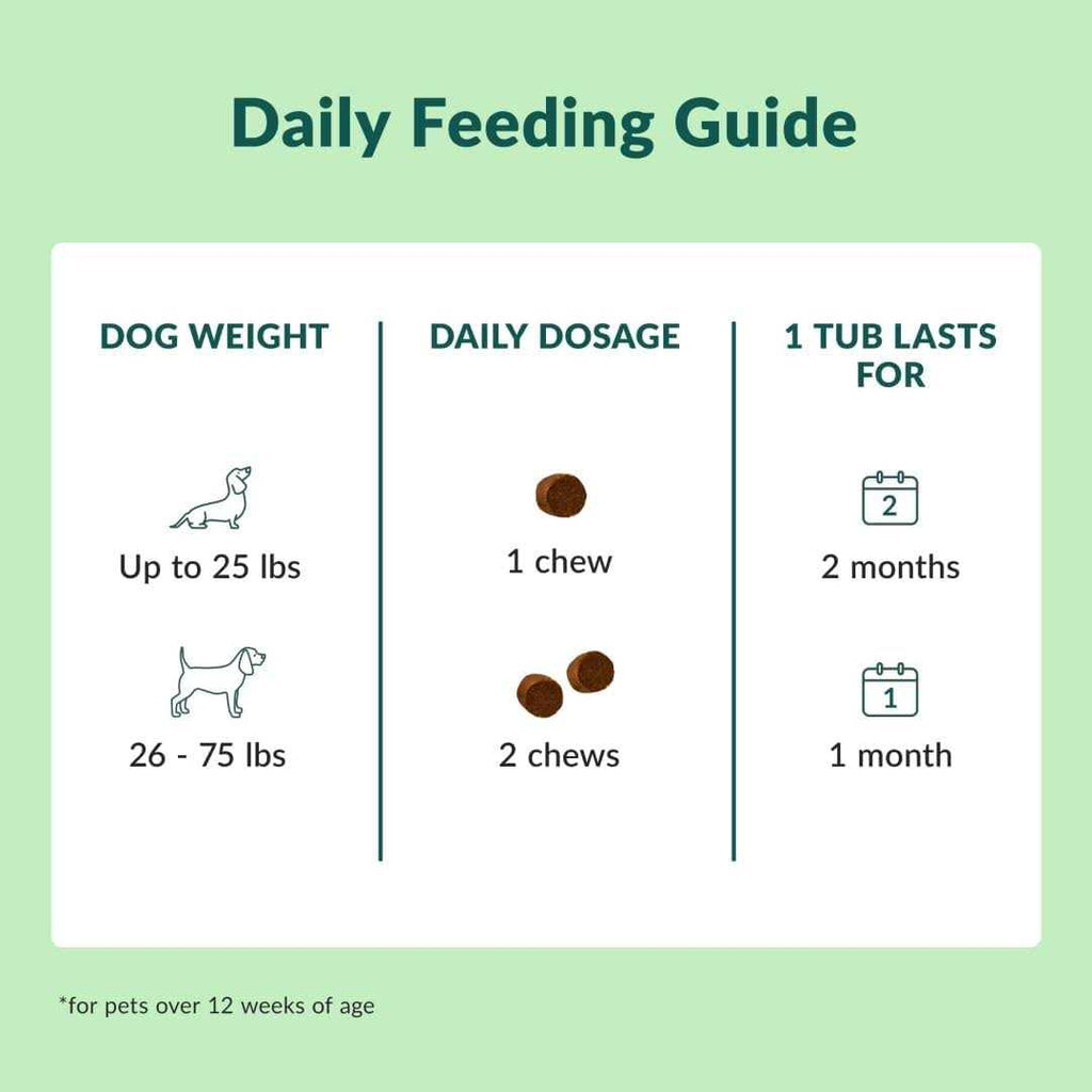 Chewable Dog Hip and Joint Supplement E490487
