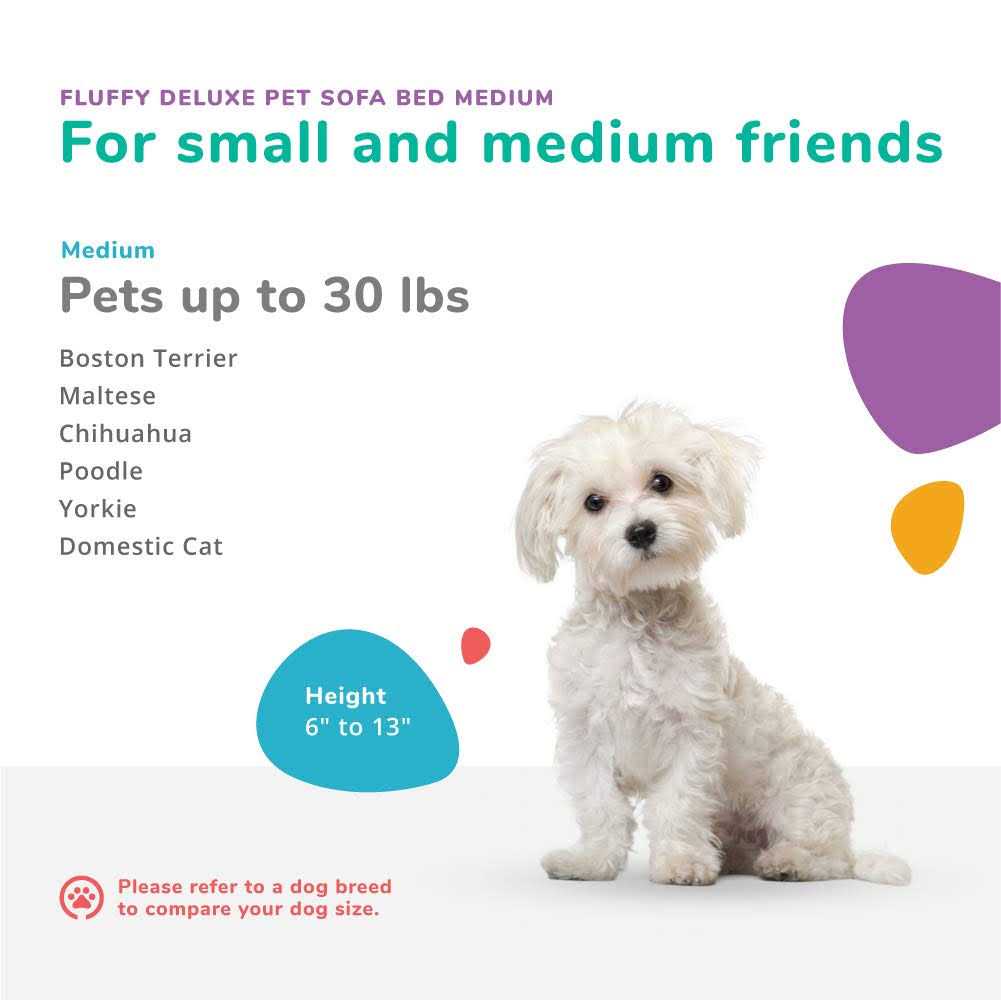 Fluffy Deluxe Pet Bed M160