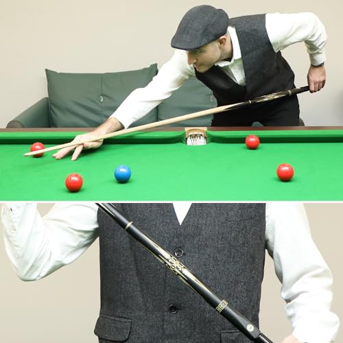 57-inch Ash Wood 18 oz Snooker Cue Stick with Extension J123