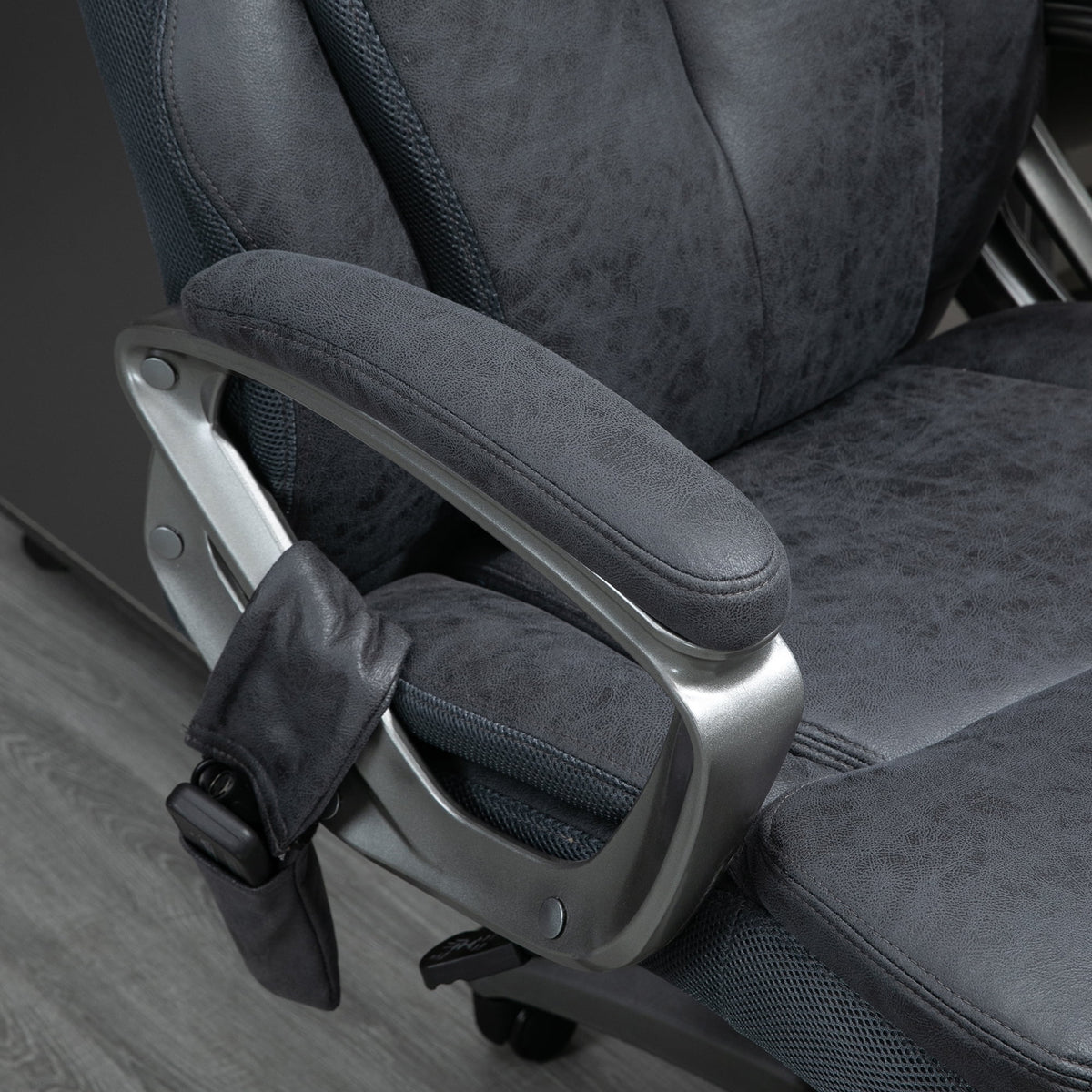Gray Executive Office Chair with Vibration Massage R74387