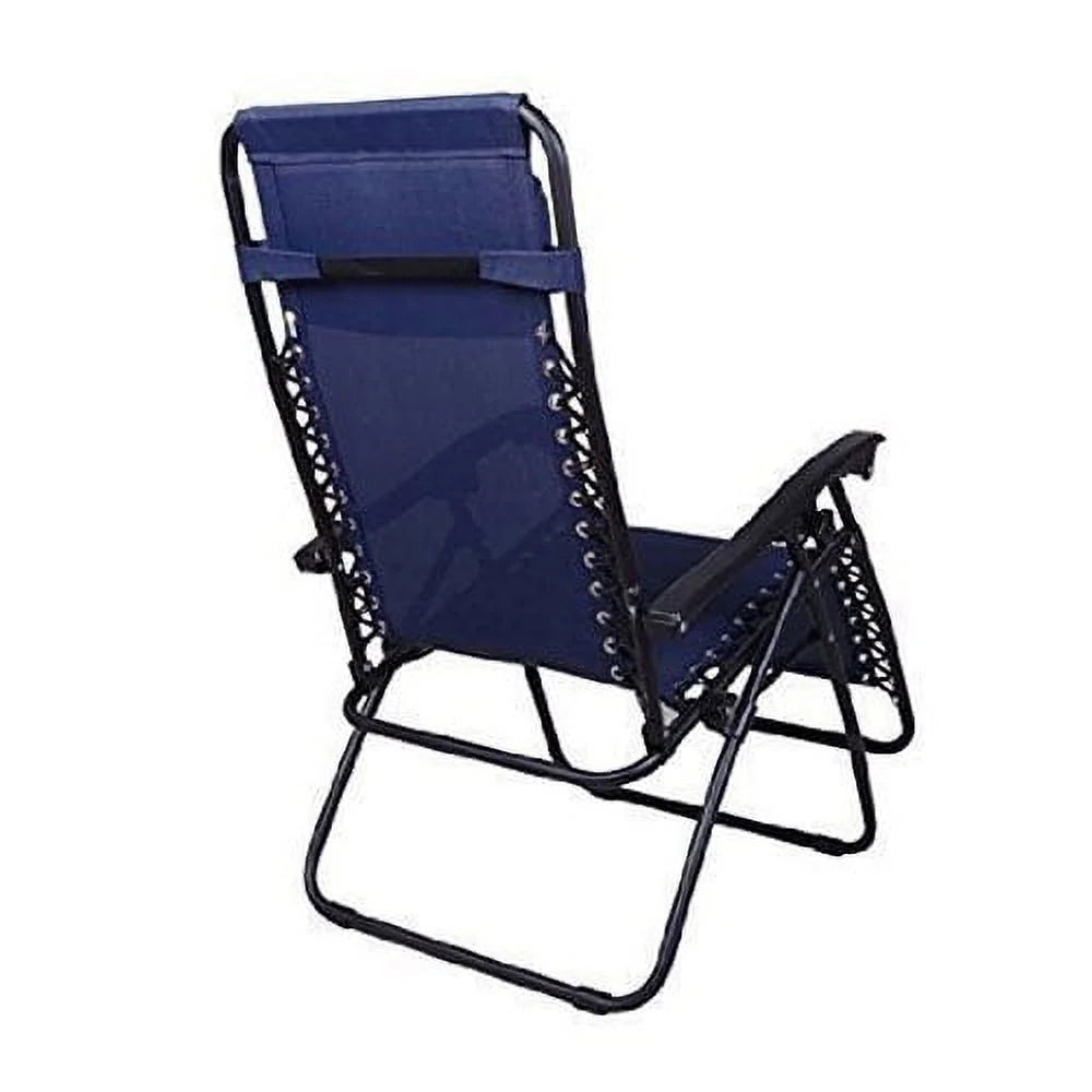 Blue Zero Gravity Chair Set of 2 Y1605