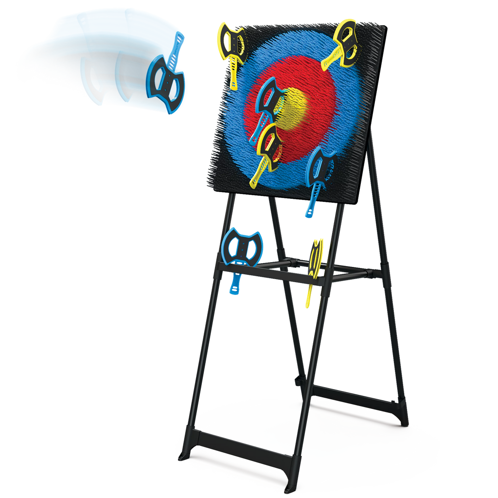 Axe Throwing Target Game with 8 Throwing Axes V36934