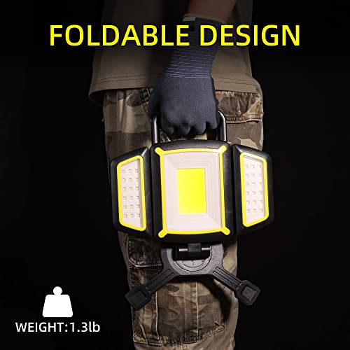 Portable LED Magnetic Work Light with 5 Light Modes B858