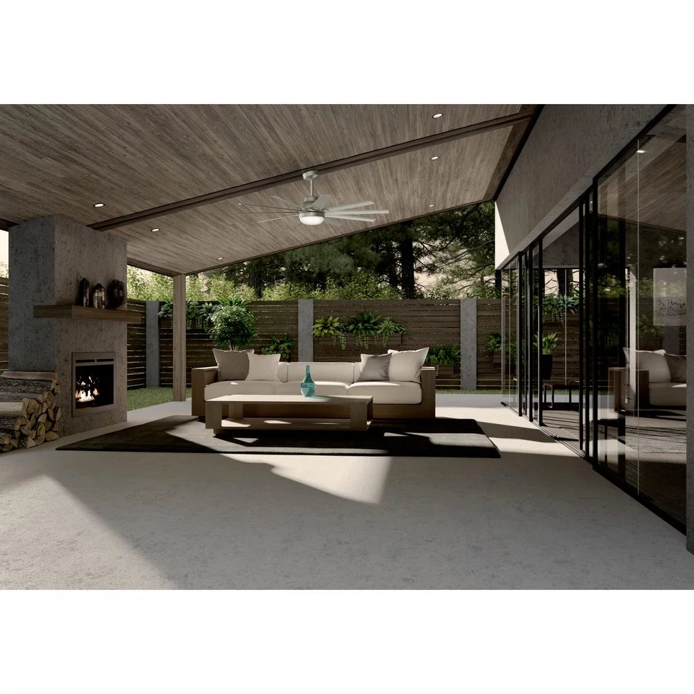 60" 10 Blade Indoor / Outdoor Led Ceiling Fan R416509