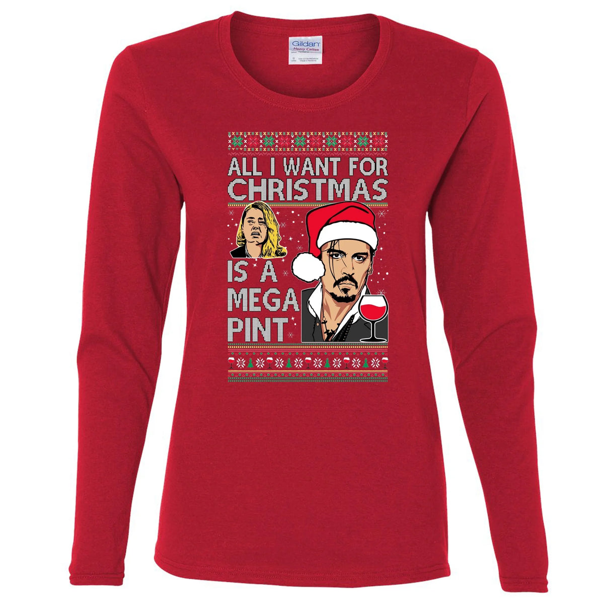 Red 2XL Long Sleeves Y61859