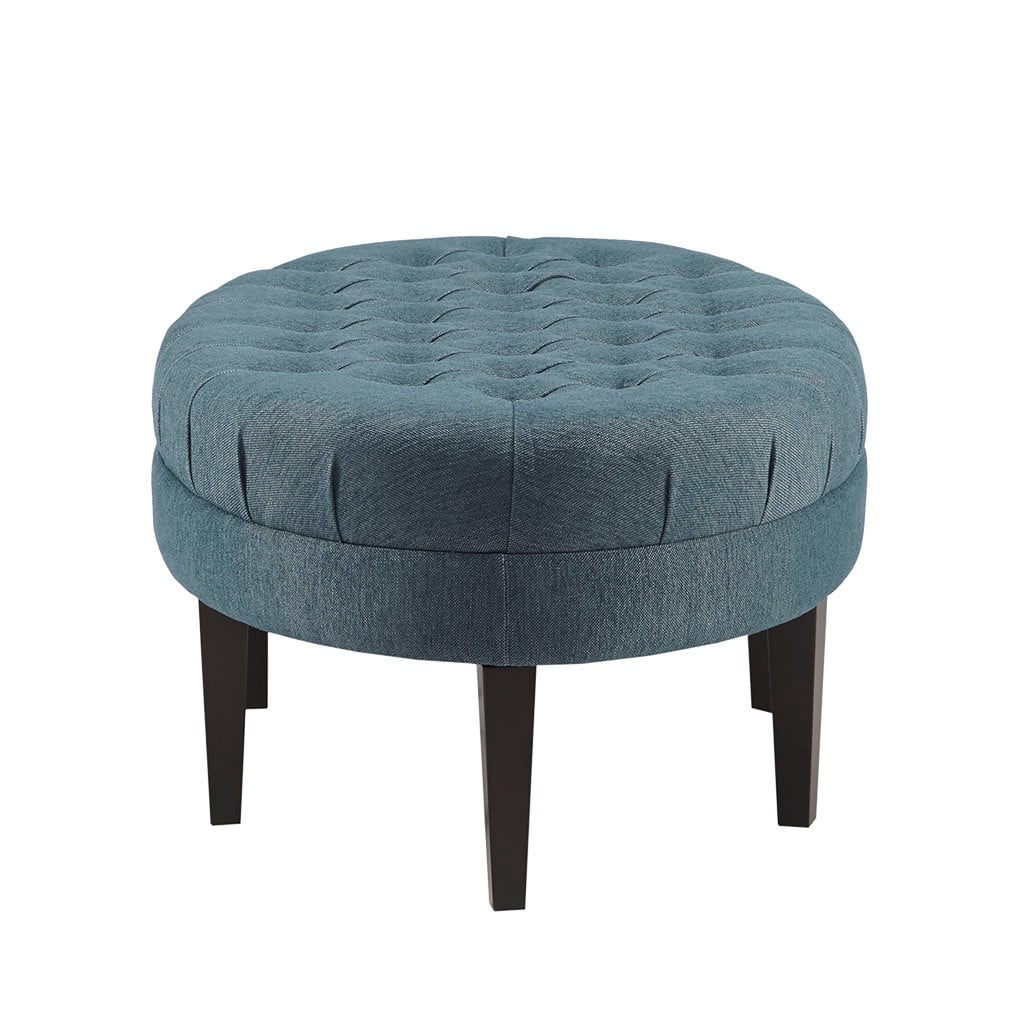 Tufted Oval Ottoman X4495