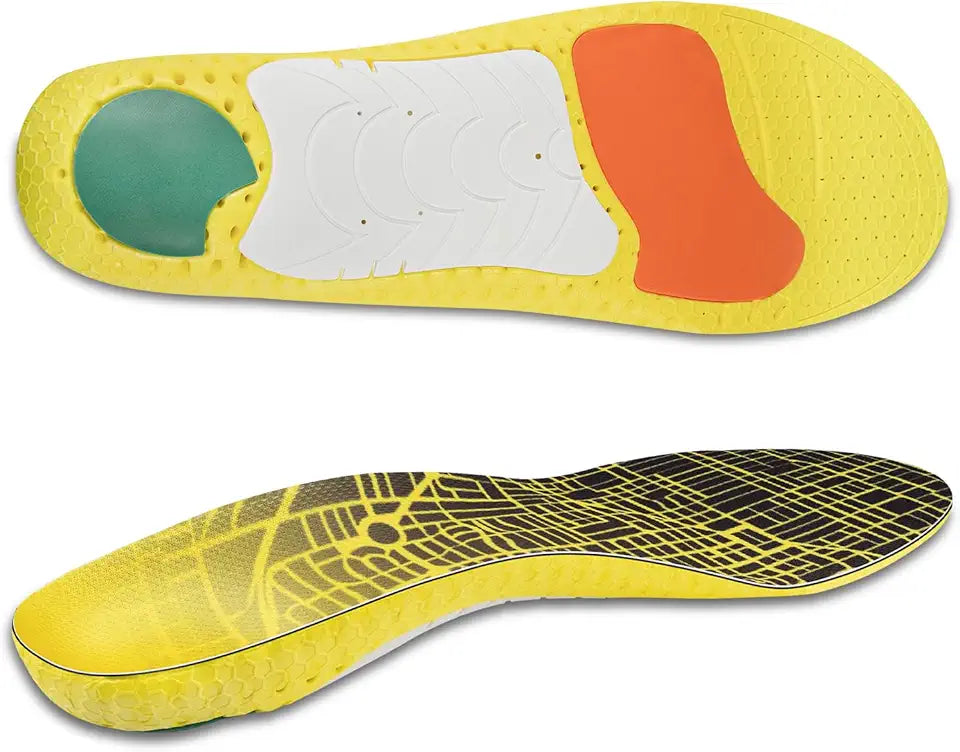 Running Shoes Insoles with Low/Medium/High Arch Support Inserts N6361