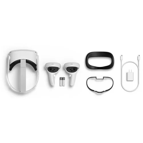 128GB VR Headset Bundle with Batteries and Cleaning Kit G650