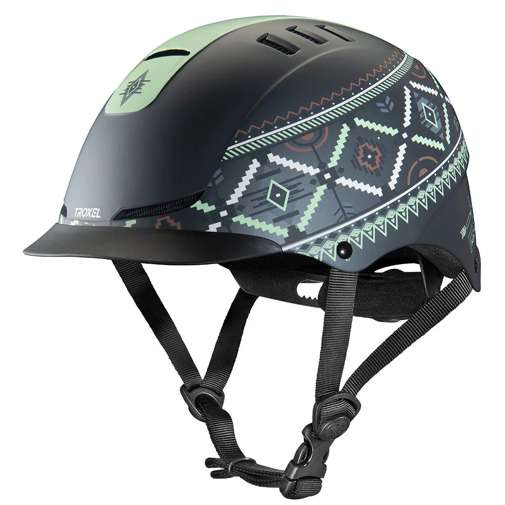Green Black Helmet O802