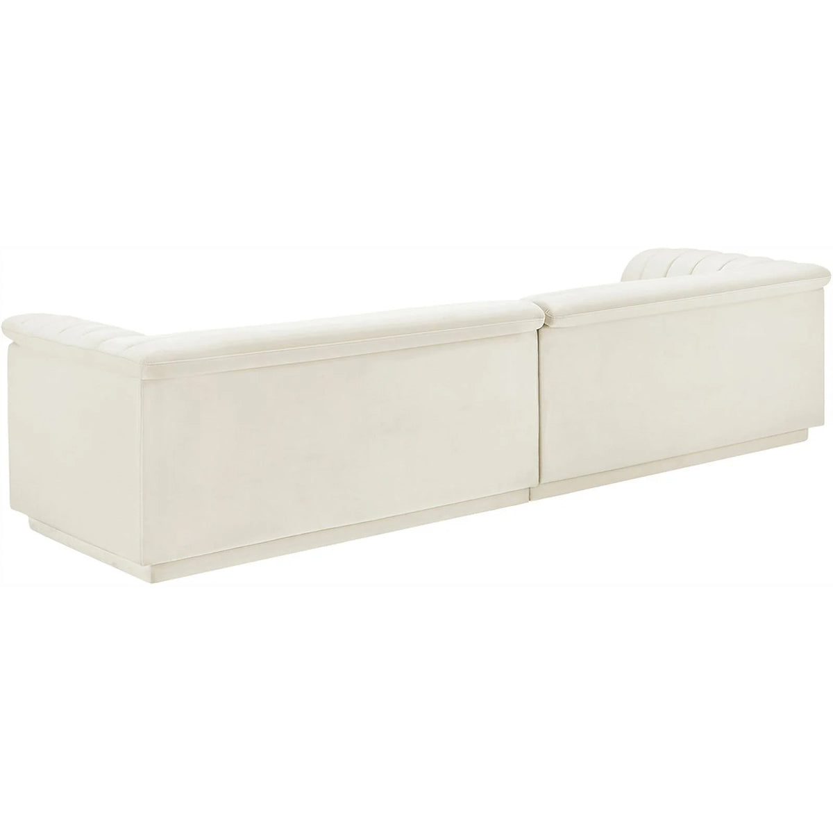 Cream Velvet Modular Sofa Z7973