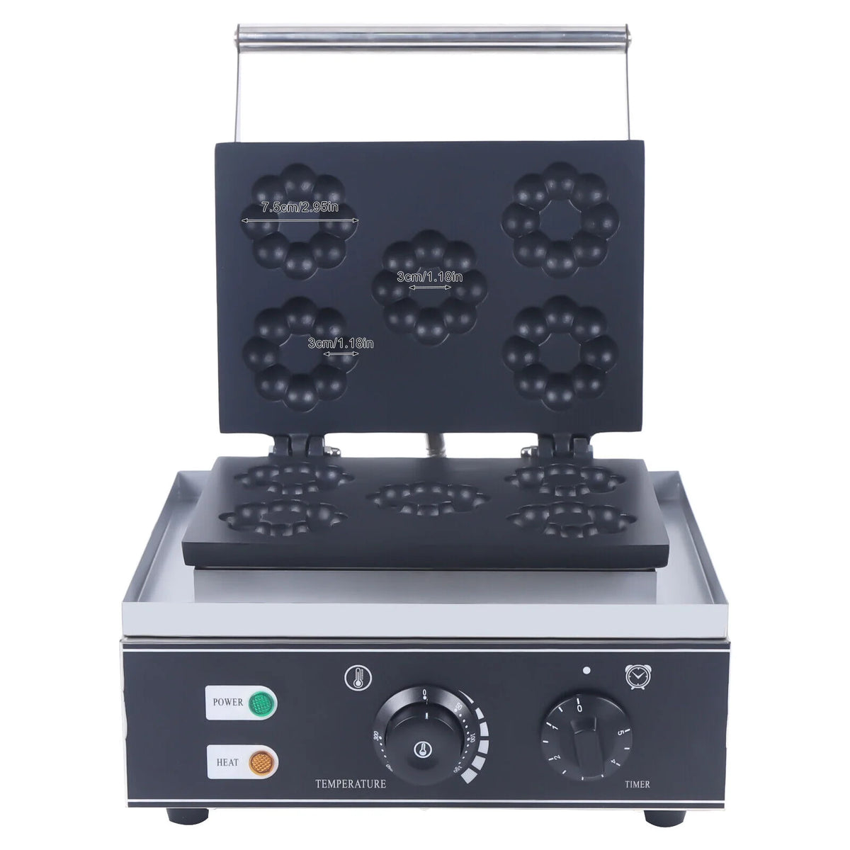 Commercial Electric Mini Donut Making Machine 1500W A62051