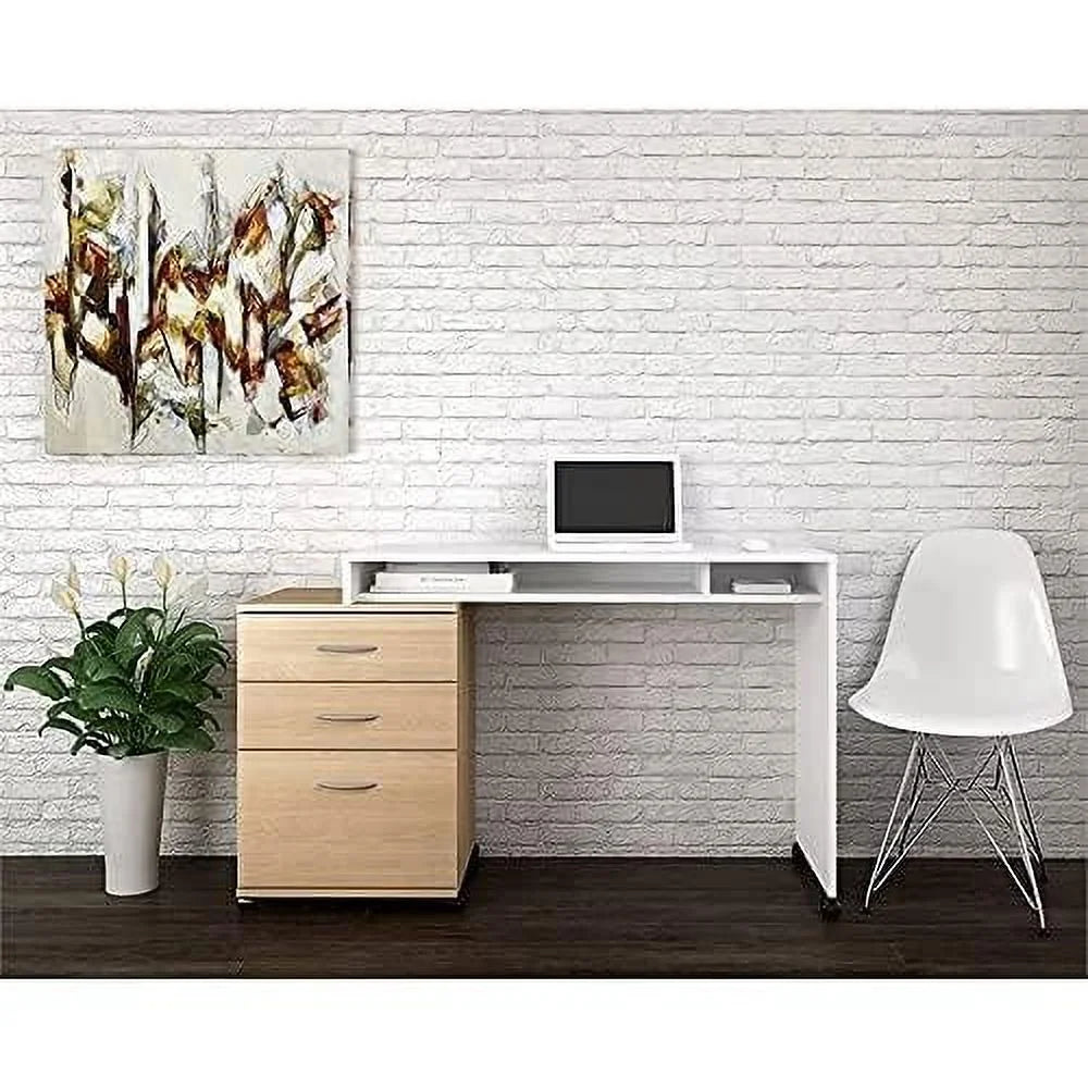 3 Drawer Wood Filing Cabinet W2619
