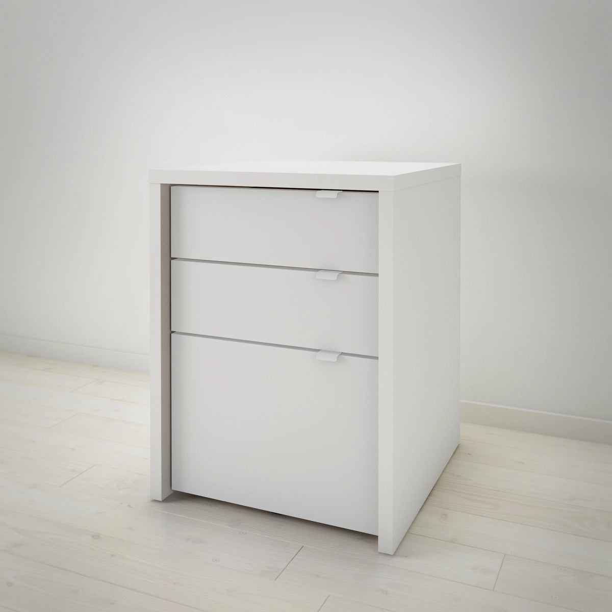 3 Piece Home Office Set Natural Maple & White Y921436