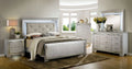 5pc Eastern King Size Bed with Dresser Mirror Nightstands C902119