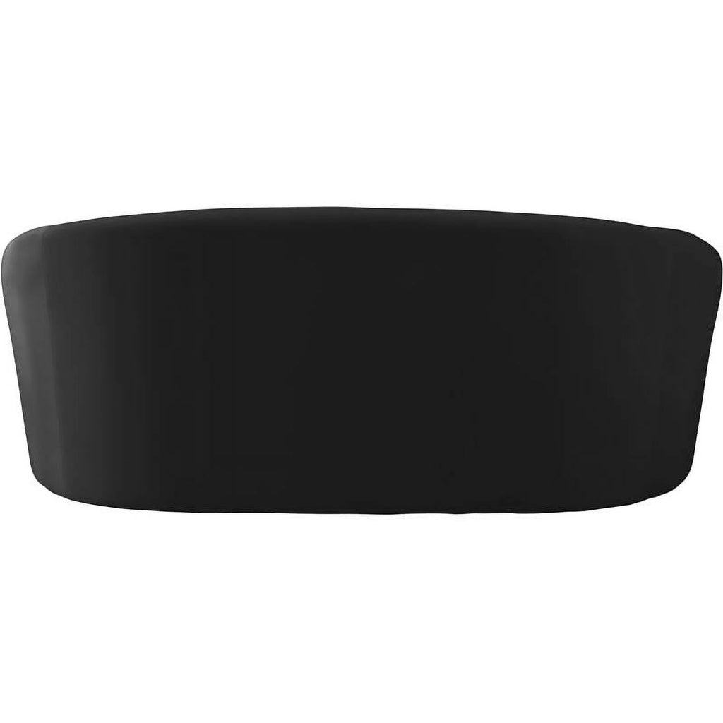 Black Velvet Loveseat P156023