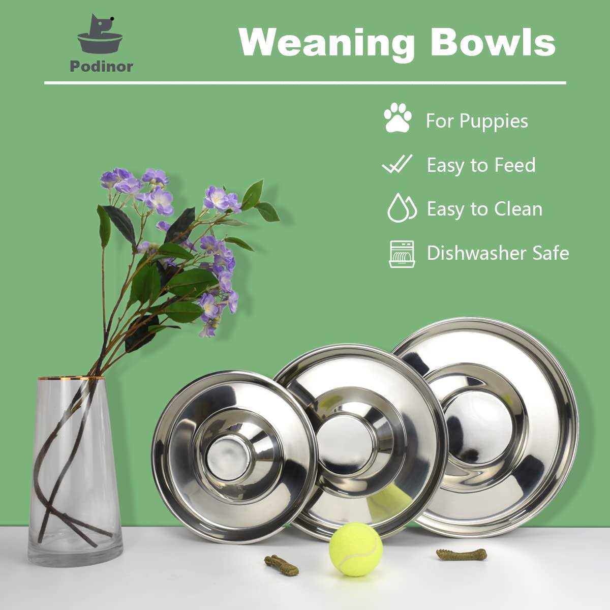 Stainless Steel Puppy Dog Bowls Y193695
