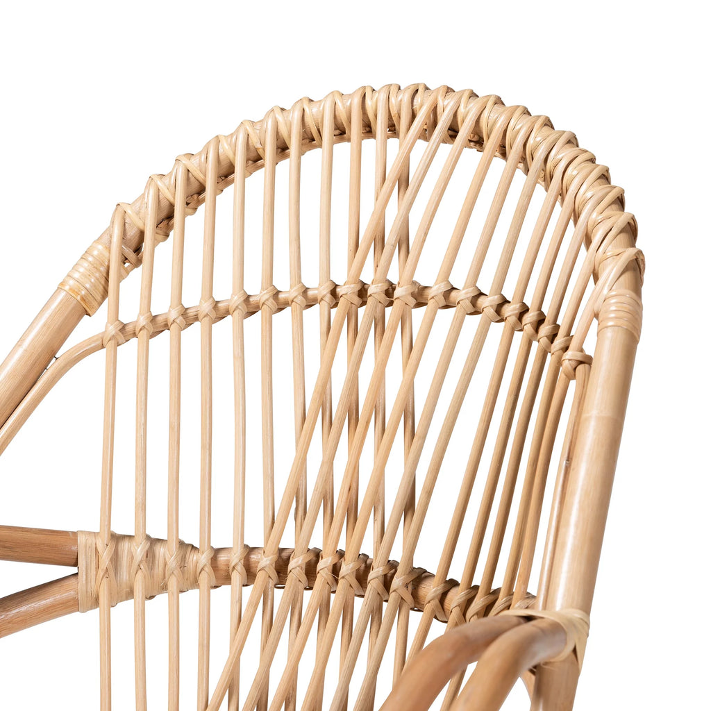 Natural Brown Club Chair E799