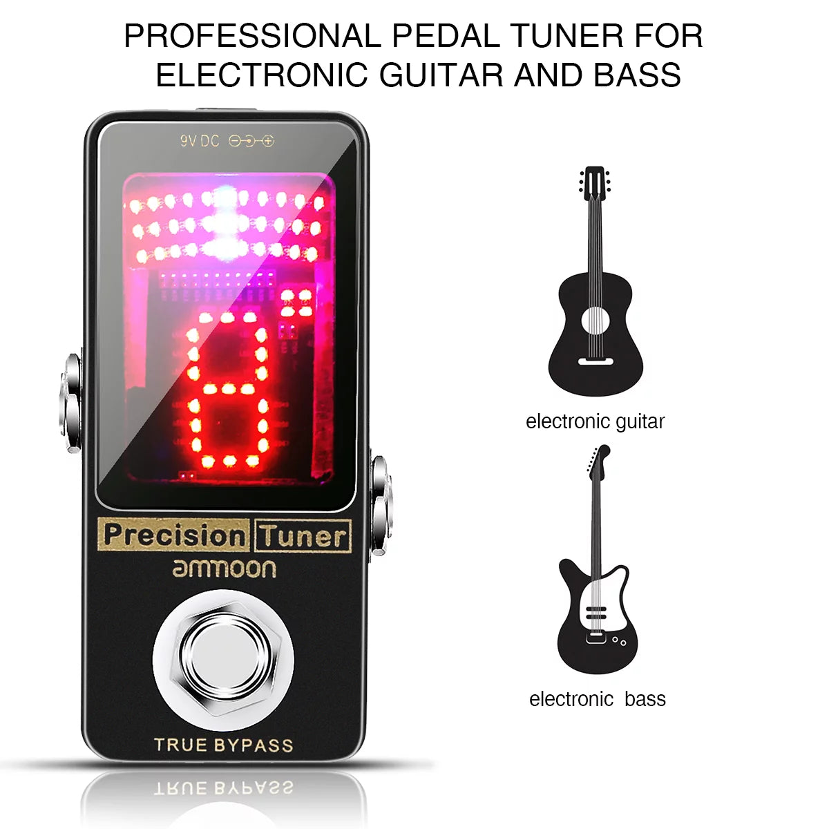 Chromatic Tuner Pedal with True Bypass G795493