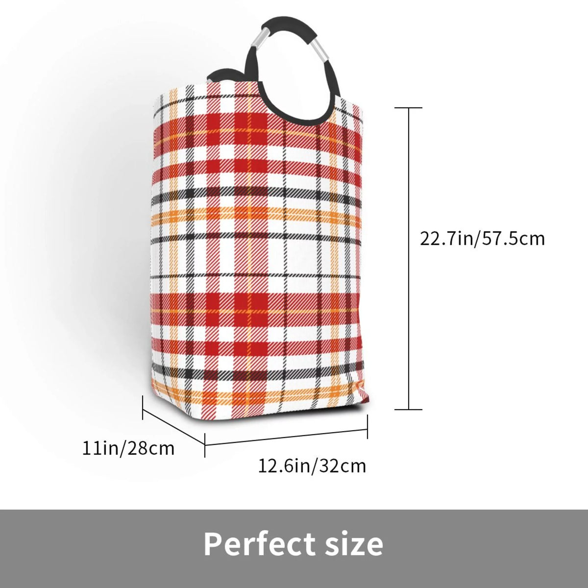 50L Rectangular Waterproof Foldable Laundry Hamper T918516