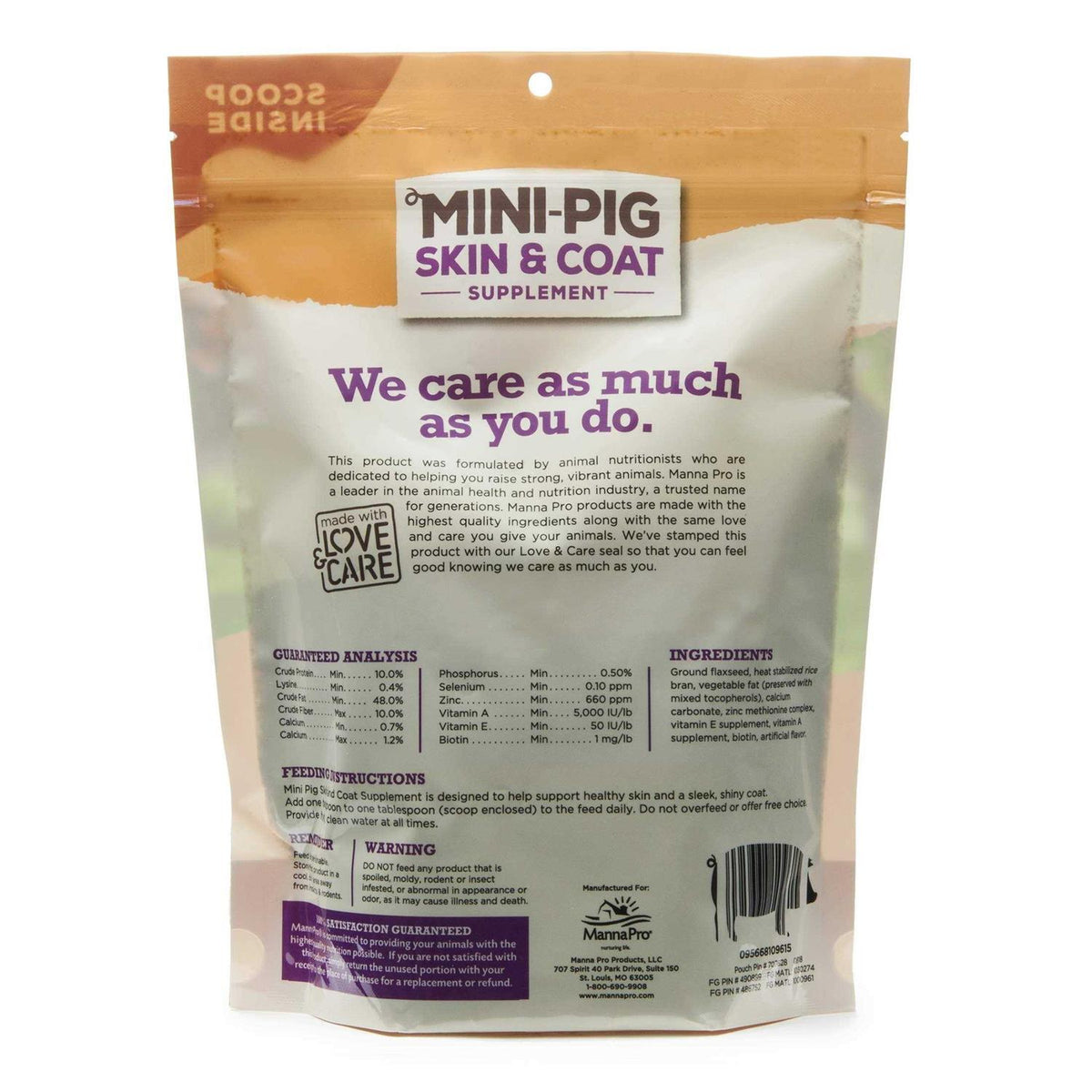 Mini Pig Skin & Coat Supplement H7041