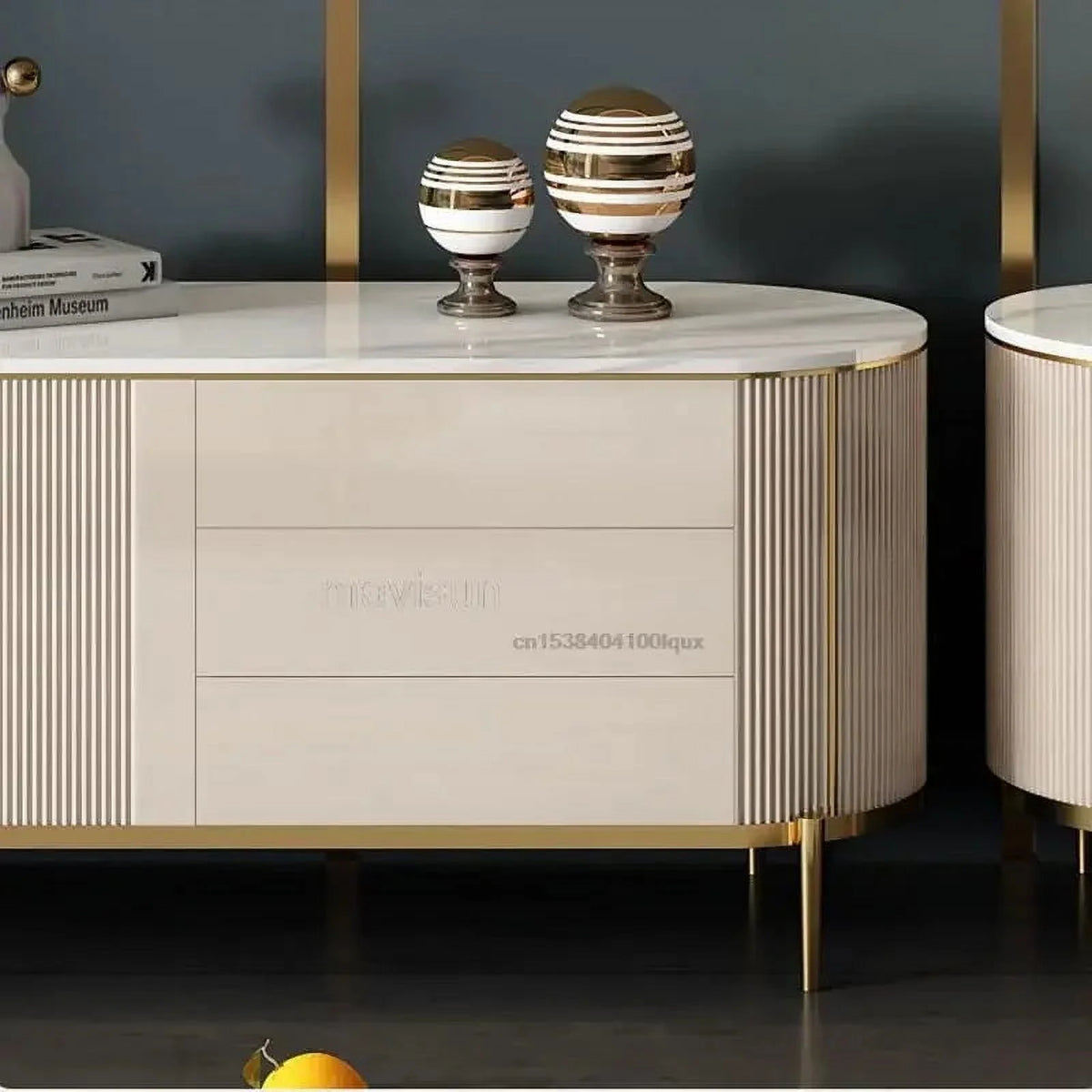 Italian Style Light Luxury Coffee Table TV Cabinet B1167